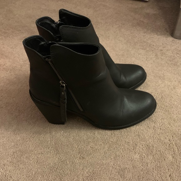 Macys black booties Clearance
